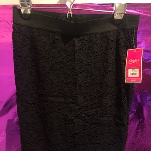 Black Lace Skirt